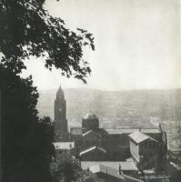 Click for details about Albin-Guillot - Scene of a Church and the Town Beyond Albin-Guillot - Scene of a Church and the Town Beyond
