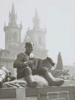 Honty - May 9th, 1945, Soldier with Accordion