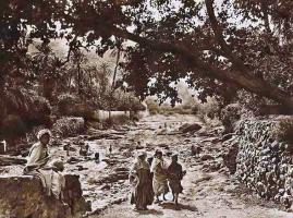 Click for details about Lehnert and Landrock - Children Playing in a River Bed during Drought Season Lehnert and Landrock - Children Playing in a River Bed during Drought Season