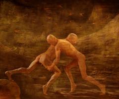 Click for details about Kunin - The Wrestlers Kunin - The Wrestlers