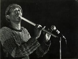 Bisceglia - Flutist Don Cherry, Actuel Festival, Amougies, Belgium