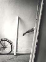 Hand and Bike