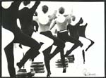Kim Camba - Ballerinas at the Barre in Retir�