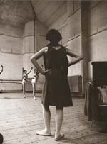 Young Ballerinas with Ballet Mistress