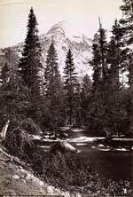 Carleton E. Watkins - North Dome, 3,633 feet, Yosemite, Cal.