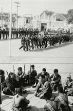 Henri Cartier-Bresson - Militia in Front of Tien-An-Men Palace, Beijing, China