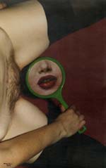 Marcel Marien - Mirror, Lips and Female Nude
