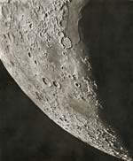 Loewy & Puiseux - Photographie Lunaire:  Posidonius - Atlas - Corne Boreale