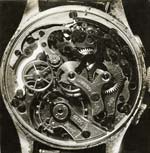 Jean Pr�vel - Still Life of UWECO (Universal) Watch Mechanical Works