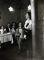 Brassai (Gyula Halasz) - Kiki Singing at the Cabaret des Fleurs, Blvd. Montparnasse