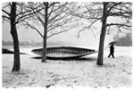 Stanko Abad�ic - Boat in Snow, Zagreb,Croatia