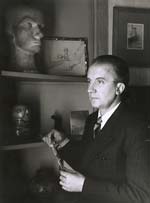 Brassai (Gyula Halasz) - Paul Eluard at His Paris Apartment