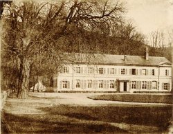 G. Roman - Vue du la Cour � Wesstisy or Wellistsiy ?? (Probably Alsace area)