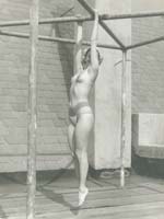 Man Ray - Nude Suspended from Bars