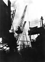 Germaine Krull - Harbor at Saint Malo, France, from "Metal"