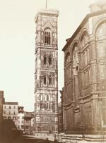 Alinari Brothers - Giotto's Campanile, Florence, Italy