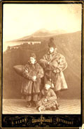A. Olson - Portrait of a Lapp family