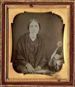 Anonymous - Woman with Umbrella & Bonnet