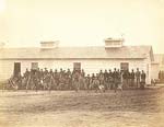 Alexander Gardner (attributed to) - Quarters of U.S. Volunteers at Washington, DC