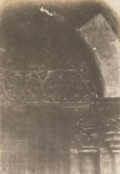 Auguste Salzmann - Architectural Detail of Arch