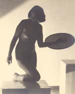 Nude with Fan
