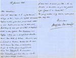 Maxime Du Camp - Letter