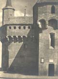 Barbakan, a 15th-Century Polish Fort in Krakow