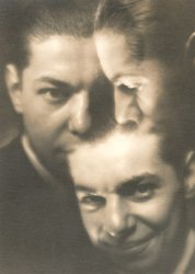 Paul Koruna - Triple-Exposure of a Man
