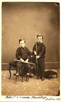 Nelson & Marshall, Royal Dublin School of Photography - Irish Brothers with Bow and Arrows