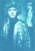 Ted Jones - Blue Woman and Statue