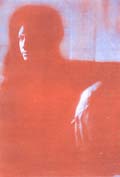 Ted Jones - A Portrait of a Woman in Shadow