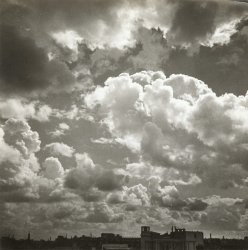 Emmanuel Sougez - Cloud Study with Cityscape