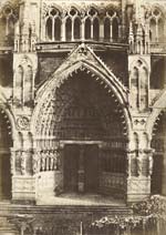 Charles Marville - Portal Principal de la Cathedrale d'Amiens