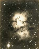 George Willis Ritchey - Sagittarius, Trifid Nebula (Mount Wilson Observatory)
