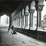 Fritz Henle - Children Playing in Cloisters in Segovia, Spain