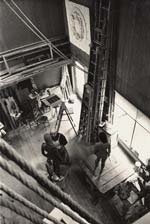 Frederick Lyon - Vic Bergeron, Owner of Trader Vic (sculptor), with Sculpture and Nude Model