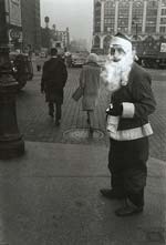 Santa on Houston Street, NYC