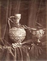 Anonymous Still Life of Vase, Chalice, Book and Flowers