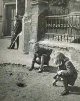 Tibor Honty - Girls Playing a Game and Blind Man