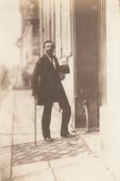 Charles Negre, Self Portrait at 21 Quai Bourbon (His Studio)