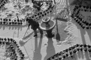 Stanko Abadžic--Enveloped by Snow, Prague