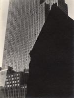 Rockefeller Center, Church in Foreground, New York City, NY