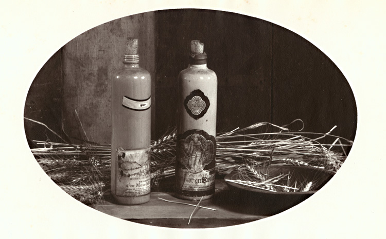 George A. Eisenman - Still Life with German Wine Bottles George A. Eisenman - Still Life with German Wine Bottles