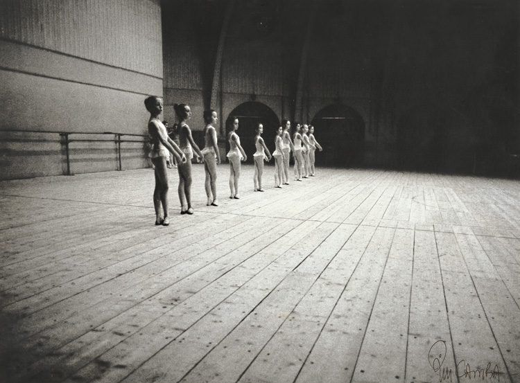 Kim Camba - Young Ballerinas in a Line Kim Camba - Young Ballerinas in a Line