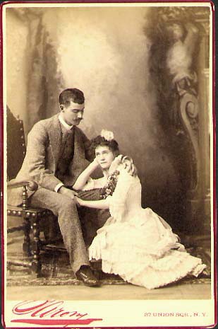 Sarony Studio - Fred Ross and Maude Cathcart