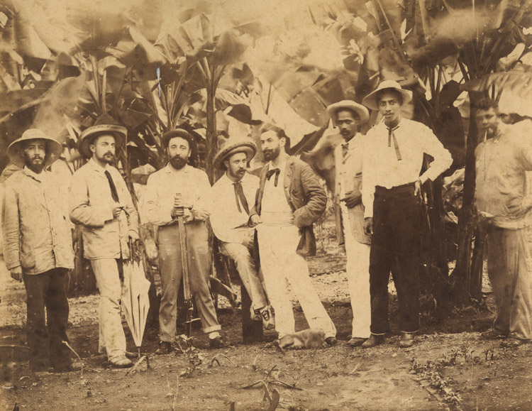 Photo Detail - Photographie Parisienne - Two Group Pictures in Panama Relating to the French Construction of the Canal Photo Detail - Photographie Parisienne - Two Group Pictures in Panama Relating to the French Construction of the Canal