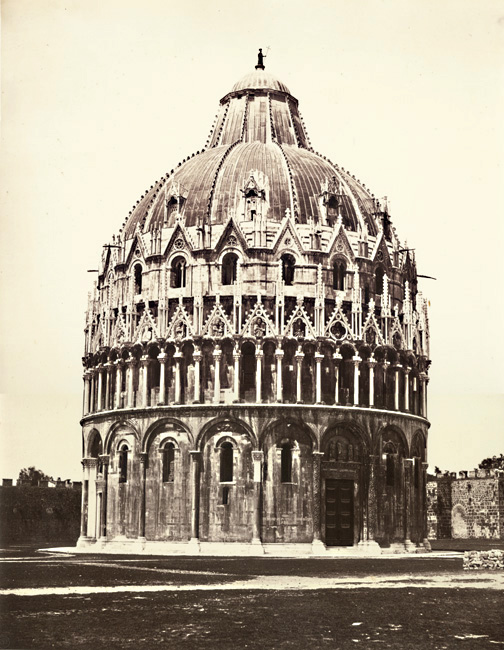 Bisson Freres - Le Baptistere (the Baptistry), Piasa Bisson Freres - Le Baptistere (the Baptistry), Piasa