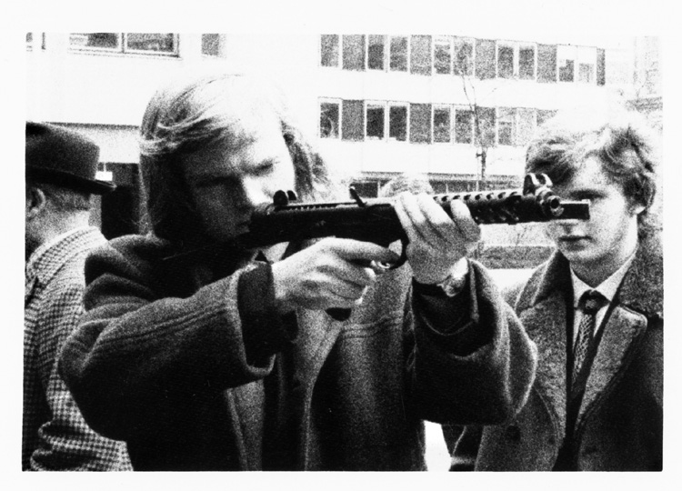 Gianni Berengo Gardin - Boy with an Attack Rifle