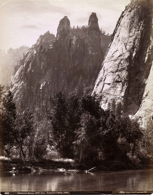 Isaiah West Taber - Cathedrale Spires, 2660 feet. Yosemite Valley, 1894 Isaiah West Taber - Cathedrale Spires, 2660 feet. Yosemite Valley, 1894