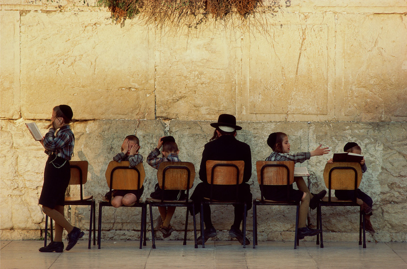 Michael Philip Manheim - Boys at the Wall, Jerusalem Michael Philip Manheim - Boys at the Wall, Jerusalem